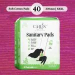 Cailin Care Extra Long Cotton Sanitary Pads Sanitary Napkins (Total 40 Pads | XXXL | 320mm)