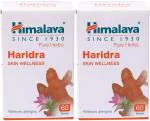 Himalaya Haridra for Skin Wellness (2 Packs, 60 tablets in Each pack)