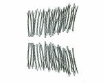 Kalaneet 100pcs Black Zigzag Bobby Hair Pins (Size 5.5cm)