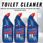 BLISS & BLUSH Toilet Cleaner blue 1500ml Non Toxic Certified | Anti-bacterial | Allergen-free fragrance |Natural Toilet Cleaner