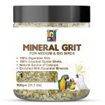Congo 900gm Mineral Grit for Healthy Bird Digestive System for Conure, Cockatoos, African Grey, Macaw and Other Big Birds