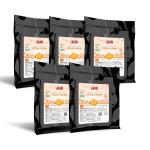 JIJO Khakhra 5 Pcs Combo Punjabi Square Khakhra | Snacks| Roasted| Diet(900g, Pack of 5*180g)