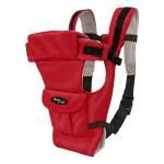 Mom's Pride Red 4In1 Baby Front Position Ergonomic Adjustable Kangaroo Carrier Backpack (0M-2Yrs)
