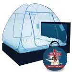 Tri-Activ Mosquito Net for Double Bed | Premium Quality Foldable Mosquito Net