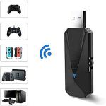 Microware Bluetooth Wireless Controller Charging Station for PS4,Xbox,PS3 Controllers,Nintendo Switch,PC Console,Black