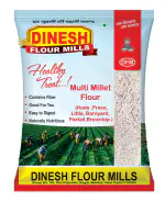 MultiMillets Flour (All 6 Millets in one Pack) (kodo,foxtail,barnyard,proso,little,browntop)A Nutritional Powerhouse in One Pack by Dinesh Flour Mills