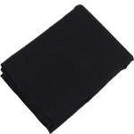 DOKCHAN Pure Cotton Black Color Altar Pooja Cloth For Pooja (Size - 1.25 Meter)