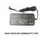 SOLUTIONS-365 LAPTOP ADAPTER CHARGER FOR ASUS 19V/6.32A 120W 6.0*3.7 PIN Asus TUF Gaming Laptop Series.