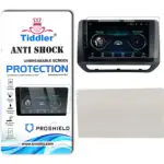 TIDDLER Screen Guard for Nissan Magnite Double DIN Car | Display Screen Guard | 7 inch Android Nano Guard 0.4mm thick | Car Screen Guard | Car Screen Protector | Touch Screen Protector Pack of 2