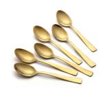 FNS Montavo Alexa Gold Stainless Steel Baby Spoon Set of 6