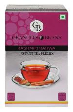 Granules n Beans Kashmiri Kahwa Instant Tea Premix - (10 Sachet x 10g = 100g) - (Pack of 16)