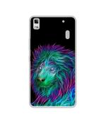 Casotec 3D Lion Design Printed Silicon Soft TPU Back Case Cover for Lenovo K3 Note / A7000