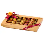 Oasis Baklawa Assorted Baklava Sweets | Petit Collection Baklava Box For Wedding, Anniversary, Birthday (15Pcs)