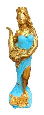 BAKA Fortuna Roman Goddess Of Fortune Statue|Statue for Home Decor
