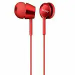 Sony MDR-EX150 In-Ear Wired Headphones With Mic(Red)