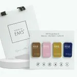 EM5 Set of 4 Unisex Solid Perfumes with the Goodness of Beeswax + Shea Butter