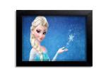 Blue Nexus Frozen Elsa Poster Wall Poster with Wall Frame Room Art Painting Collection A4 size 10x13