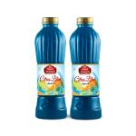 Mishrambu Citrus Blue Squash | Summer Drinks Sharbat | Pack of 2 (750 ml each)