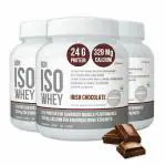 BON ISO WHEY 100% Protein Isolate for Muscle Strength and Bone Health Whey Protein (3 kg, Irish Chocolate)