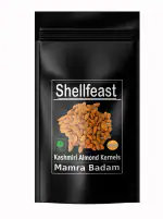 Shellfeast Kashmiri Mamra Almond Kernels 500g, Kashmiri Mamra Badam Giri, Gurbandi Badam