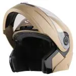 Steelbird SBA-7 7Wings ISI Certified Flip-Up Helmet for Men and Women (Large 600 MM, Dashing Desert Storm with Clear Visor)