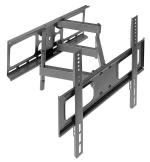 MYL Swivel Tilt Dual Arm Full Motion TVs Wall Mount for LCD, LED Plasma TVs Upto 32 to 55 inch (Black)