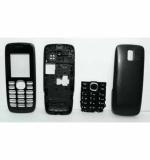Imbi Black Plastic Full Panel For Nokia 112
