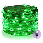 MANSAA M37 USB LED String Light | 10 Meter 100 LEDs | Green Color | USB Operated | Home Decor LED Light