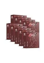 SEDUCE Dotted Condoms for Enhanced Pleasure and Sensation | Chocolate Flavor Extra Time Lubricated Condoms for Men | Delayed Ejaculation Condoms for Longer Lasting Intimacy | 3 pcs (Pack of 10 * 3 = 30 Pcs)