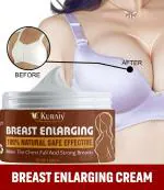 KURAIY 50g Breast Enlargement Cream Bust Shaper Progesterone Cream for Breast Beauty Activate Hormone Firming Plump Sexy Body Care Cream