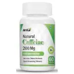 NutriJa Natural Caffeine 200MG 60 capsules