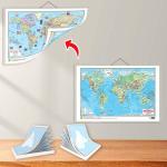 GO WOO SMALL - 100 SOUTH AMERICA POLITICAL OUTLINE MAP FOR SCHOOL, SMALL - 100 SOUTH AMERICA PHYSICAL OUTLINE MAP FOR SCHOOL and 2 IN 1 WORLD POLITICAL AND PHYSICAL MAP IN ENGLISH|2 map and 1 chart