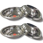 SHINI LIFESTYLE Stainless Steel Mixing Bowl Storage Bowl Fruit Bowl Serving Pasta Bowl