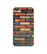 Casotec Brick Wall Design Printed Silicon Soft TPU Back Case Cover for Oppo F1S
