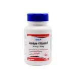 Healthvit Selenium 40 mcg Vitamin E 10 mg Supplement 60 Capsules
