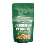 Onefield Crunchon Peanuts Lime and Chilli Flavour 150 g Roasted Peanuts (Pack of 3)