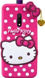 COVERBLACK Rubber Back Cover Compatible model for OPPO K3 - Pink