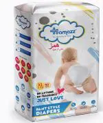 Hamazz Extra Soft And Dry Baby Pants Diapers (Xl) 50 Pc