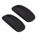 LAZYwindow Wireless Bluetooth Mouse With Dongle And Adjustable DPI (5GHz Wireless, Black)