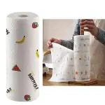 ZURU BUNCH Reusable Cleaning Cloths Disposable Cleaning Towels for Kitchen with Printed Design, Absorbent.