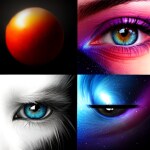 Love Creation A4 Size poster print for creative wall art- golden-floral-patterns-6264(Non Sticker)