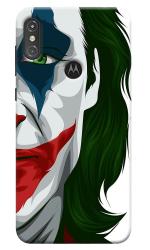 MobiEra Moto One Power Sad Joker Design Plastic Hard Case Cover