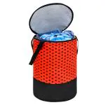 ZOVIRA Laundry Bag 45 L Durable and Collapsible Laundry storage Bag with Side Handles (Pack of 1) Red