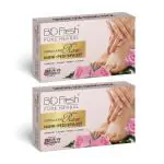 BIOFRESH Herbals Manicure Pedicure Rose Spa Kit for Hand & Foot Care for Healthy Skin (Pack of 2)