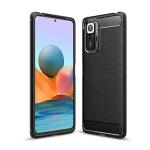 Zapcase Black Rubber Back Cover For Xiaomi Redmi Note 10 Pro