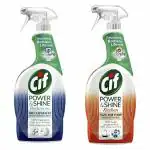 Cif Power & Shine Kitchen & Bathroom Cleaner Combo Pack of 2