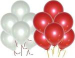 FANEX Latex Solid Latex Metallic Balloon(Pack of 50)
