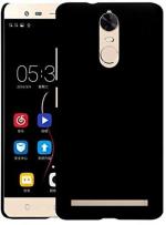 Multronics Black Rubber Back Cover Compatible With Lenovo K5 Note