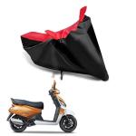 AASHTIK MART New Mahindra Gusto 125 Universal Motorcycle Bike/Scooty Two Wheeler Safety Full Body Cover Mahindra Gusto 125 Red Black Colour KK-397