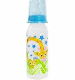 Tinny Tots; BABY PRODUCTS BPA Free Blue Polypropylene and Silicone Baby Feeding Bottle 250 ml